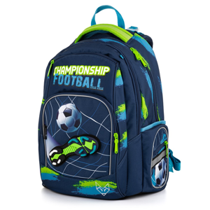 Školní batoh OXY STYLE MINI - Football blue