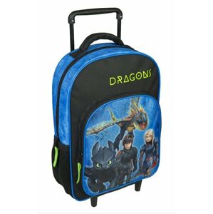 Předškolní batoh na kolečkách OXY Trolej - Jak vycvičit draka 2021