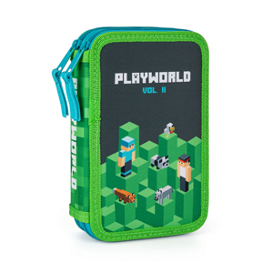 Penál 2patrový prázdný OXY - Playworld 2023