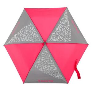 Dětský skládací deštník Step by Step - neonový růžový