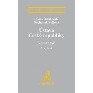 Ústava České republiky - Sládeček, Mikule, Syllová, Suchánek