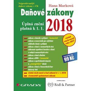 Daňové zákony 2018 - Marková Hana