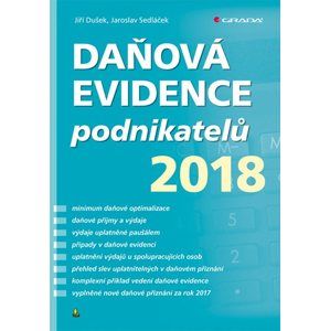 Daňová evidence podnikatelů 2018 - Dušek Jiří, Sedláček Jaroslav