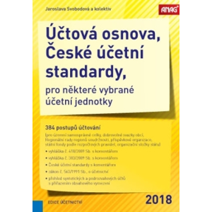 Účtová osnova, České účetní standardy - Jaroslava Svobodová