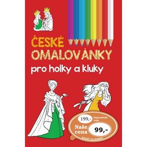 České omalovánky pro holky a kluky