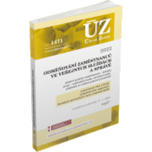ÚZ 1471 / Odměňování zaměstnanců ve veřejných službách a správě 2022