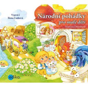 CD Národní pohádky pro malé děti - Martina Drijverová