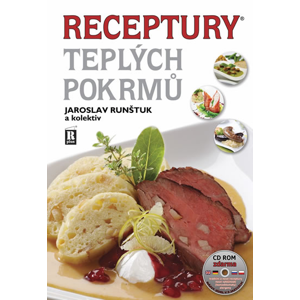 Receptury teplých pokrmů + CD ROM - Jaroslav Runštuk