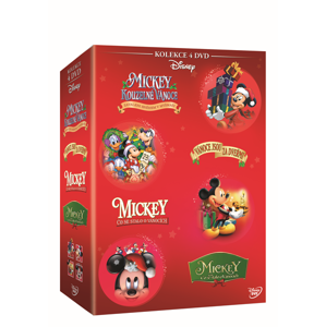 Mickey Vánoční kolekce 4 DVD