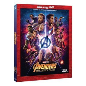 Avengers: Infinity War 2Blu-ray 3D+2D - Limitovaná sběratelská edice
