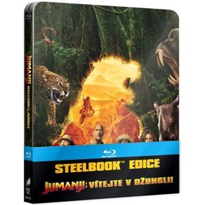 Jumanji: Vítejte v džungli! Blu-ray steelbook - Jake Kasdan