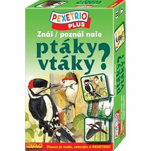 Pexetrio - Znáš naše ptáky?