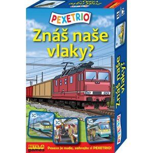 Pexetrio - Znáš naše vlaky ?