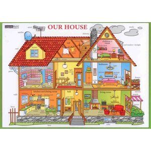 Our House - tabulka lamino A4