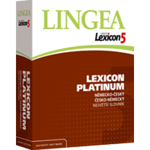 Lexicon 5 Německý slovník Platinum - neuveden
