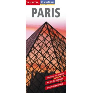 Paris  / Paříž - mapa Kunth-flexi - 1:17 000