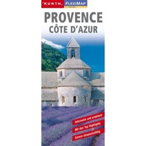 Provence Cote D´Azur - mapa Kunth-flexi - 1:350 000