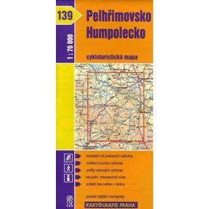 Pelhřimovsko, Humpolecko - cyklo KP139 - 1:70t