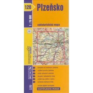 Plzeňsko - cyklo KP č.120 - 1:70t