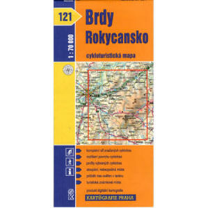 Brdy - Rokycansko - cyklo KP č.121 - 1:70t