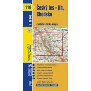 Český les - jih, Chodsko - cyklo KP č.119 - 1:70t