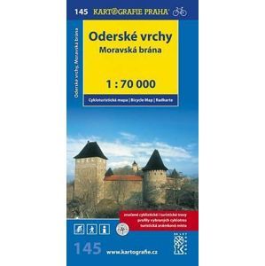 Cyklomapa (145)-Oderské vrchy,Moravská brána
