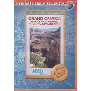 DVD - Grand Canyon, Rocky Mountains, NP Zion a NP Badlands - turistický videoprůvodce (89 min) /USA/ - neuveden