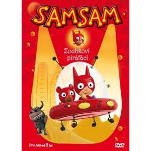 DVD SamSam - Zoubkoví piráťáci - neuveden