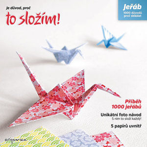 Jeřáb origami - 1000 důvodů proč skládat - Čížek David