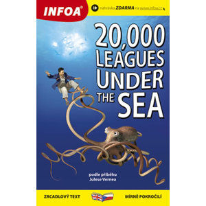 20 000 mil pod mořem / 20 000 Leagues Under the Sea - Zrcadlová četba - Verne Jules