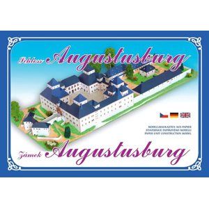 Zámek Augustusburg - Stavebnice papírového modelu - neuveden