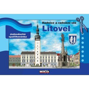Radnice a radniční věž Litovel - Jednoduché vystřihovánky - neuveden