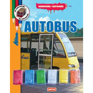 Autobus - Omalovánky + 6 hraček - neuveden