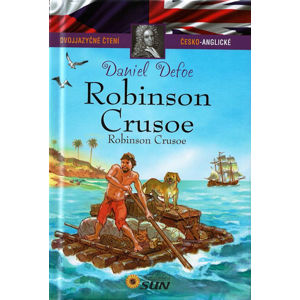 Robinson Crusoe - Dvojjazyčné čtení Č-A - Defoe Daniel