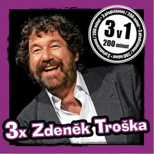3x Zdeněk Troška - CDmp3 - Troška Zdeněk
