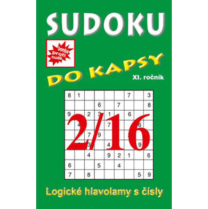 Sudoku do kapsy 2/2016 (zelená) - neuveden