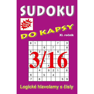 Sudoku do kapsy 3/2016 (fialová) - neuveden