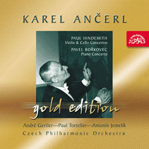 Gold Edition 30 Hindemith: Koncert pro housle a orch.,Koncert pro violoncello a orch.;Bořkovec : Kon - kolektiv autorů