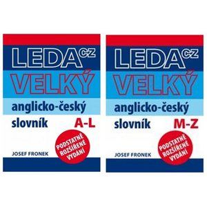 Velký AČ slovník - Fronek (2 knihy) - Fronek Josef