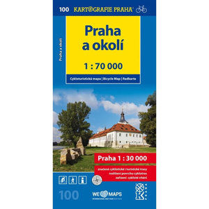 1: 70T(100)-Praha a okolí (cyklomapa) - neuveden