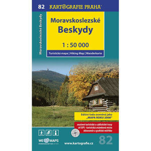 1: 50T (82)-Moravskoslezské Beskydy (turistická mapa) - neuveden
