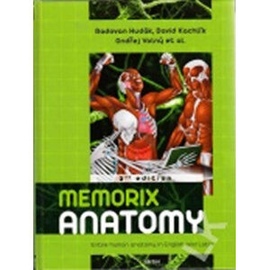 Memorix Anatomy - Entire human anatomy in English and Latin - 2. vyd. - Hudák Radovan a kolektiv