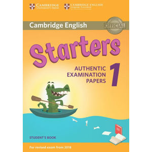 Cambridge English  Starters 1 for Revised Exam from 2018 Student´s Book - kolektiv autorů