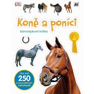 Koně a poníci - Samolepková knížka - neuveden