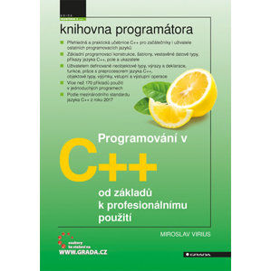Programování v C++ od základů k profesionálnímu použití - Virius Miroslav