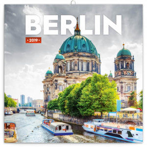 Kalendář poznámkový 2019 - Berlín, 30 x 30 cm - neuveden