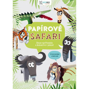 Papírové safari - 16 listů předloh a herní plán - neuveden