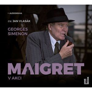 Maigret v akci - CDmp3 (Čte Jan Vlasák) - Simenon Georges