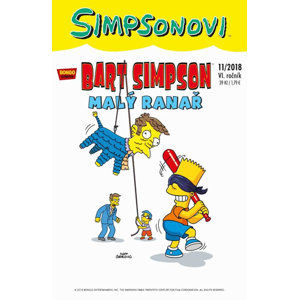 Simpsonovi - Bart Simpson 11/2018 - Malý ranař - kolektiv autorů