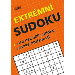 Extrémní sudoku - Více než 500 sudoku nejvyšší obtížnosti - Sýkora Petr